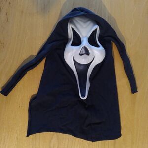 Vintage Fun World Easter Unlimited Ghostface Mask Halloween Glow